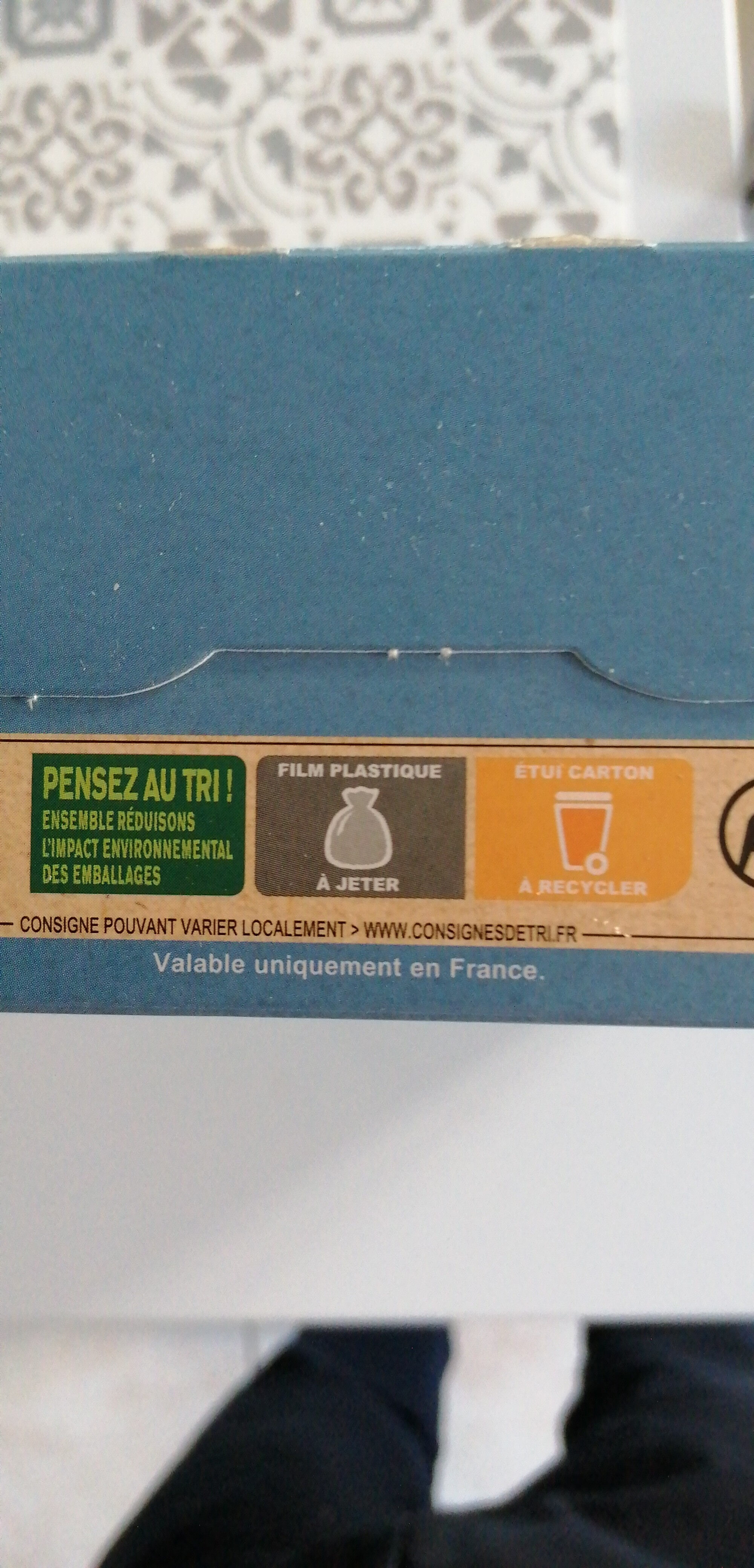 NESTLE FITNESS Nature Céréales 475g - Recycling instructions and/or packaging information - fr