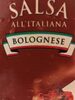 Salsa All'italiana Bolognese - Produit