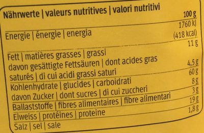 Crêpes Mix - Valori nutrizionali - fr