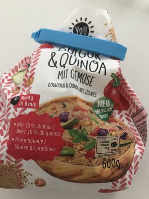 Bulgur & Quinoa mit gemüse - Producto - fr