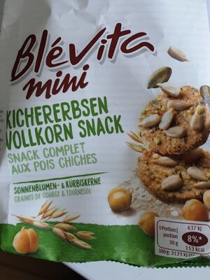 snack complet aux pois chiches - Product - fr