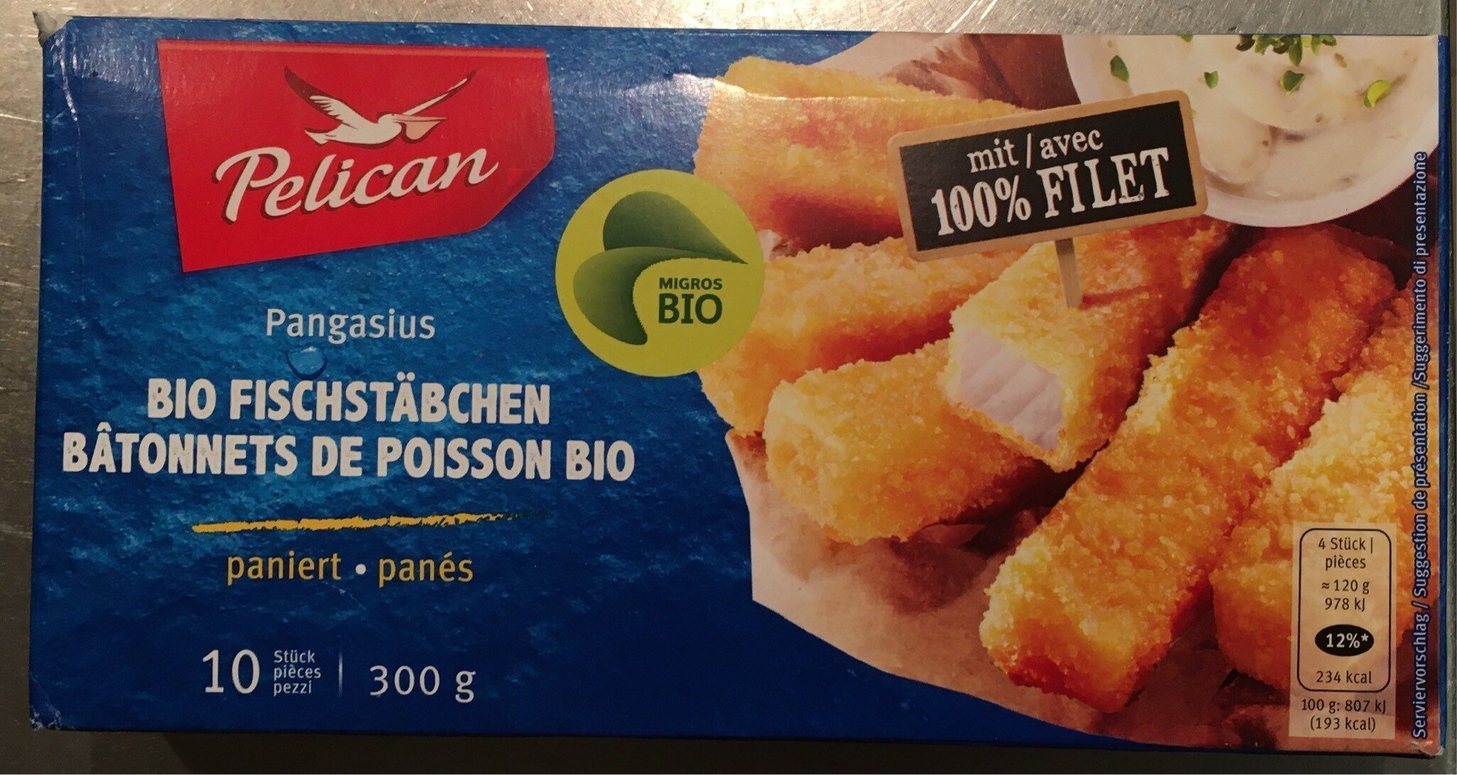Bio Fischstäbchen - Produkt - fr
