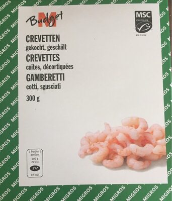 Crevettes cuites, decortiquées - Prodotto - fr