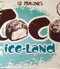 12 pralines coco ice-land - Produit