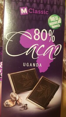 80% Cacao Uganda - Produit - de