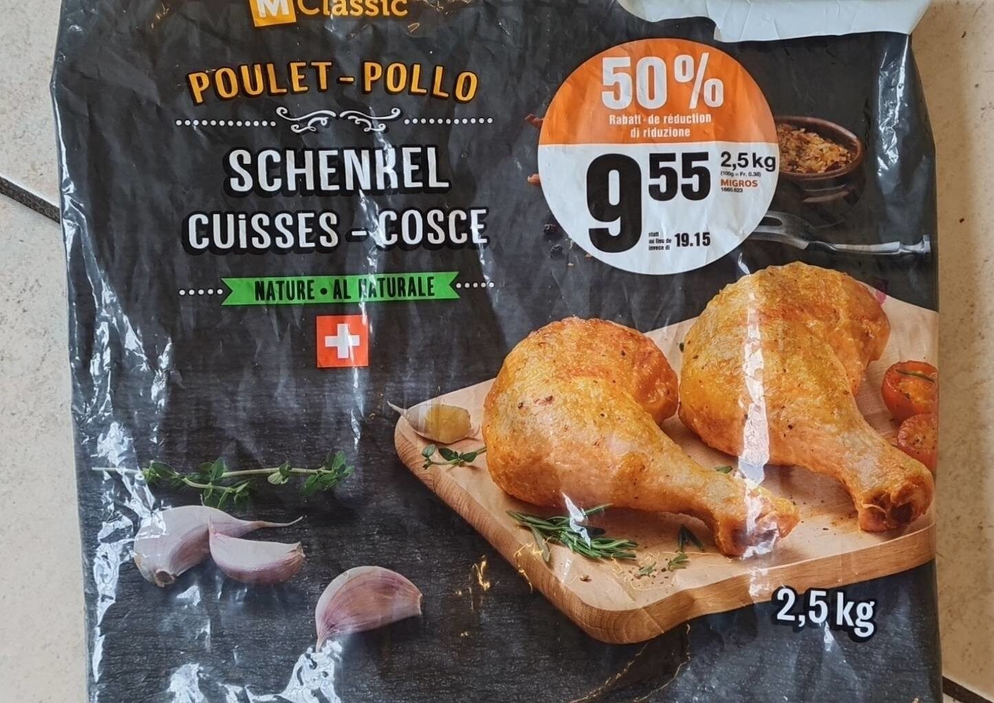 Poulet Pollo 2kg 500g - Prodotto - fr