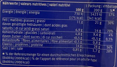 Filets Gourmet Provencale - Nährwertangaben - fr