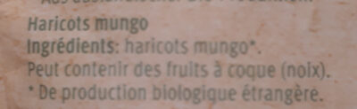 Haricots mungo - Ingredients - fr
