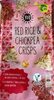 Red rice & chickpea crisps - Producte