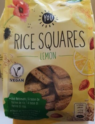 Rice Squares Lemon - Prodotto - fr