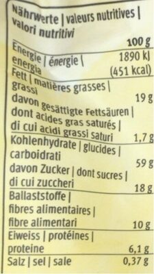 Rice Squares Lemon - Valori nutrizionali - fr
