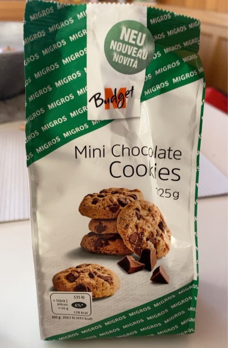 Mini chocolate cookies - Product - fr