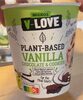 Plant based vanilla chocolate and cookie - Produit