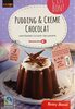 Pudding et creme chocolat - Produit