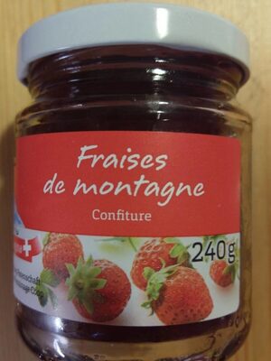 Confiture fraises de montagne - Prodotto - fr