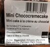 Cake, Mini Chococremecake - Product