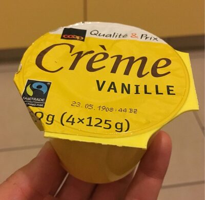 Crème Vanille - Prodotto