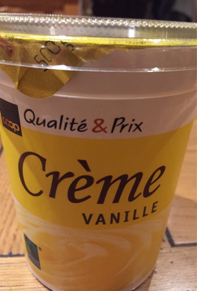 Coop Qualité & Prix Crème vanille - Product - fr