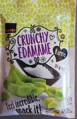 Crunchy Edamame - Tableau nutritionnel - en