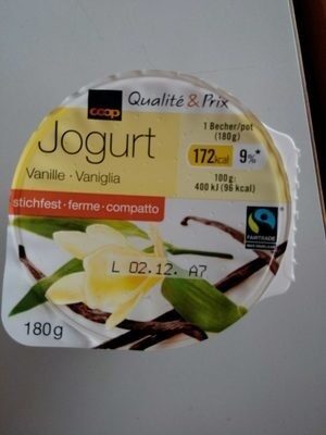 Yogourt vanille, ferme - Prodotto - de