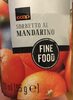 Sorbetto al Mandarino - Product