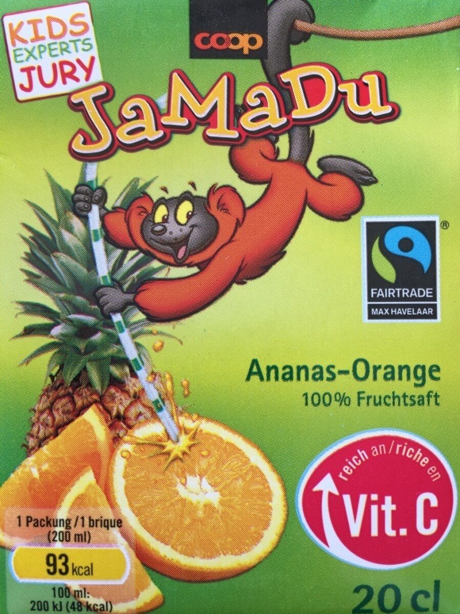 Jamadu Ananas-Orange - Prodotto - en