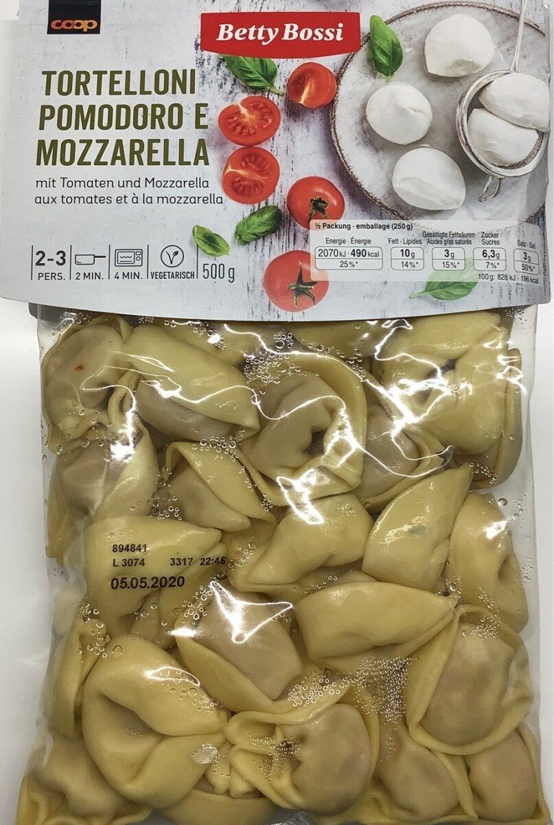 Tortelloni pomodoro e mozzarella - Product - it