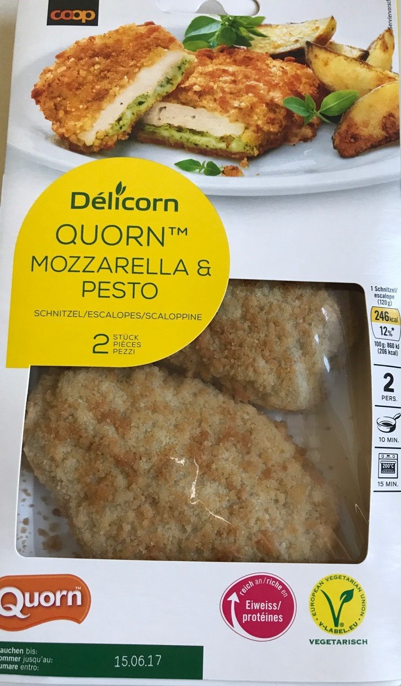 Quorn mozzarella et pesto - Produit - it