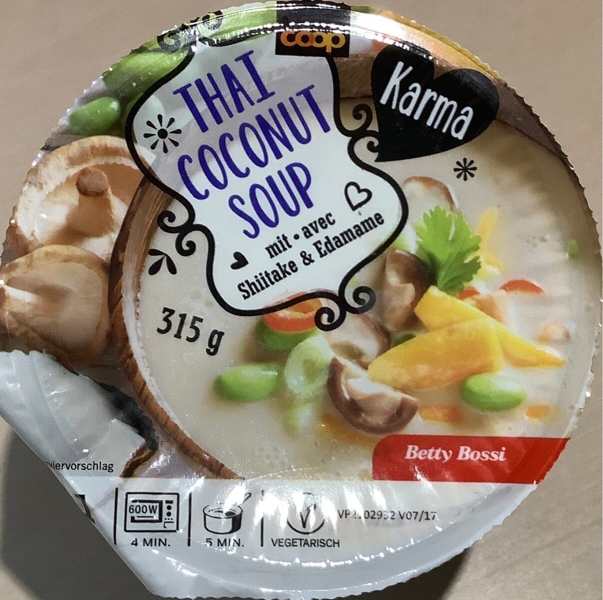 Thai Coconut Soup, Karma - Product - de