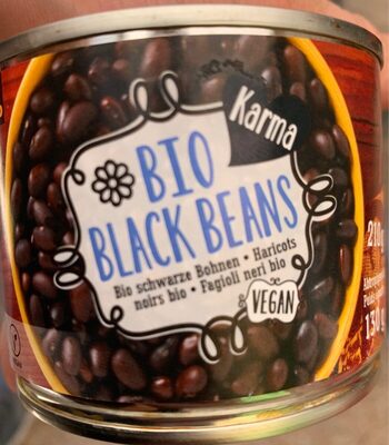 Bio Black Beans - Ingrédients