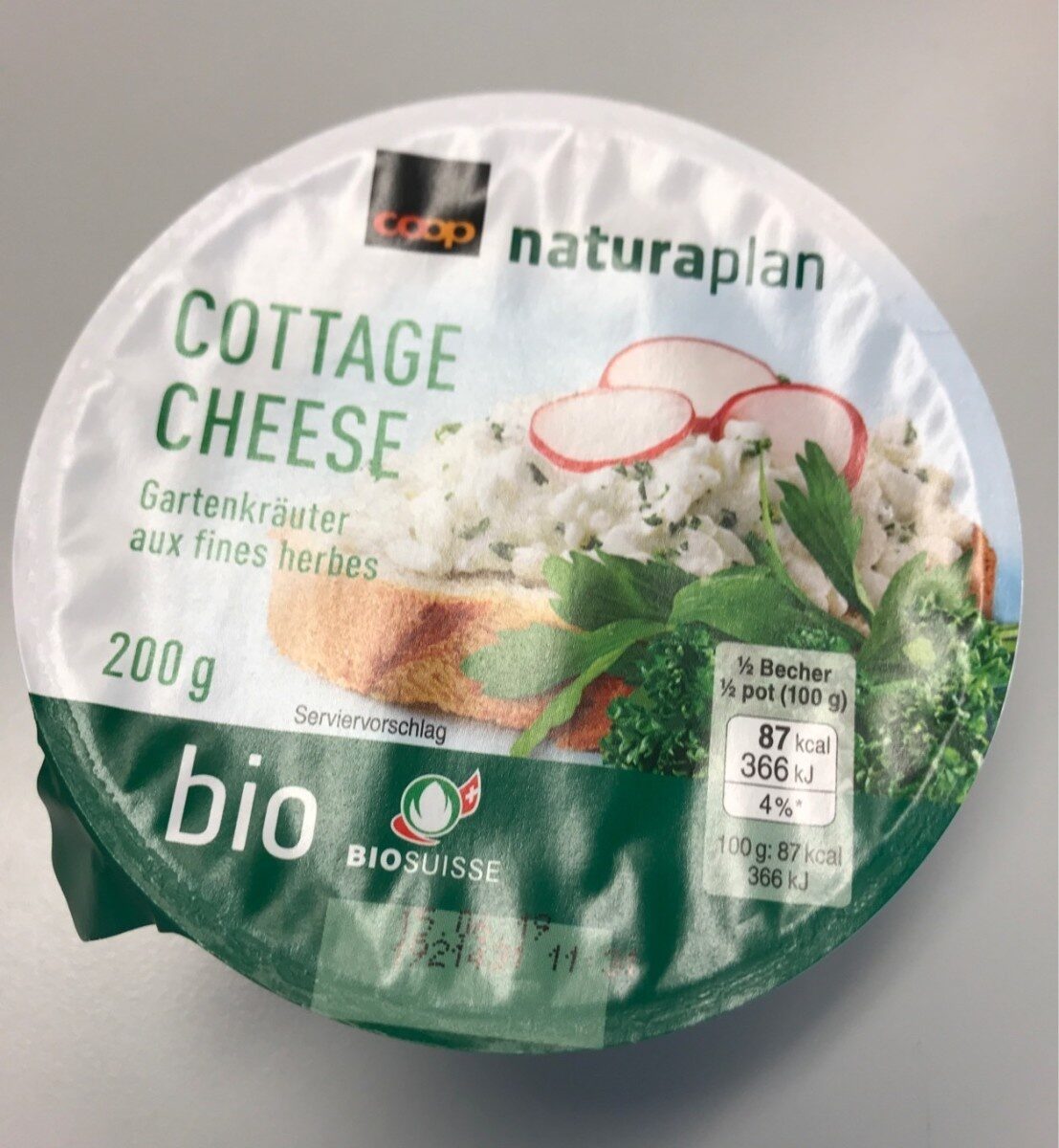 Cottage cheese aux fines herbes - Producto - fr