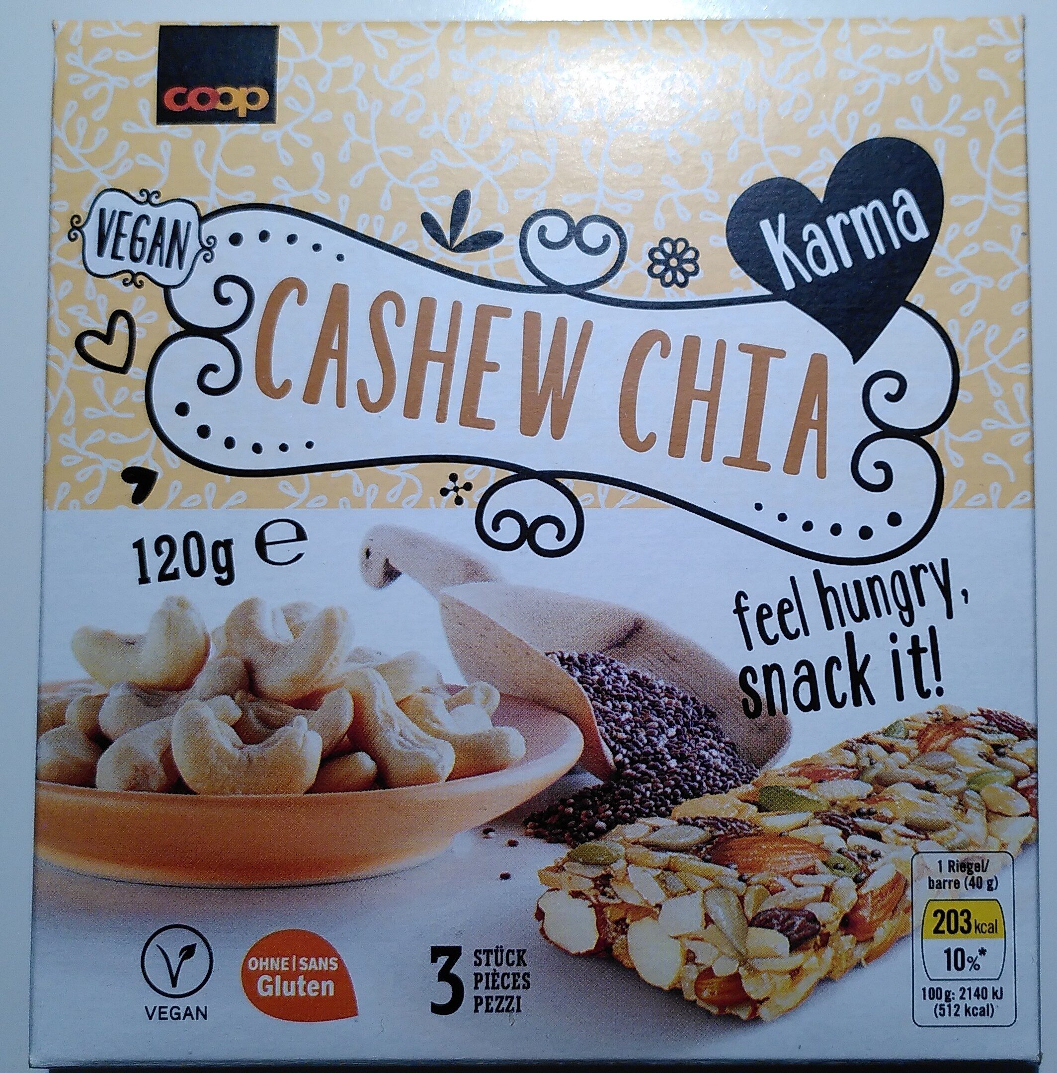 Cashew Chia - Prodotto