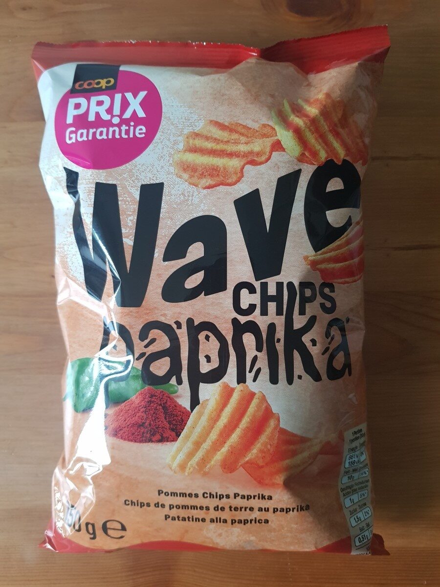 Wave chips paprika - Producte - fr
