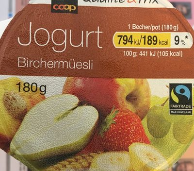 Yogourt Birchermuesli - Product - fr