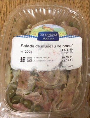 Salade de museau de boeuf - Prodotto - fr