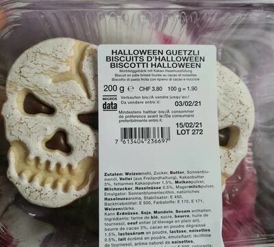 Biscuits d'halloween - Produkt - fr