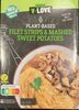 Filet Strips & Mashed Sweet Potatoes - Produit