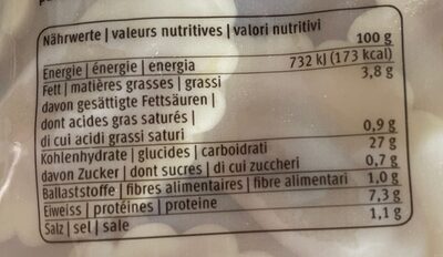 Mezzelune Alla carne di manzo - Valori nutrizionali - fr