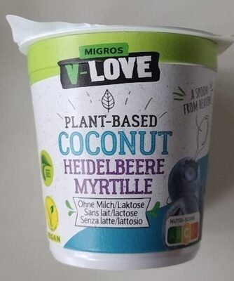 Plant-based coconut myrtille - Produkt - fr