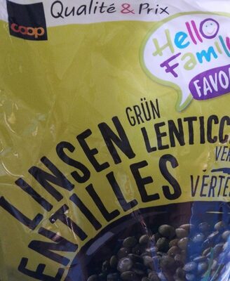 Linsen grün | Lentilles vertes - Prodotto - fr