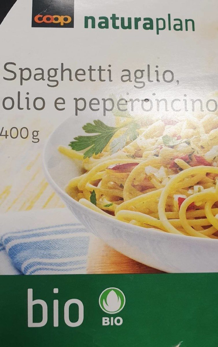 Spaghetti aglio, olio e peperoncino (ail, huile et piments) - Product - fr
