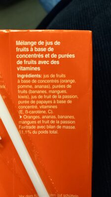 Multi frucht/fruits/frutti - Ingredienti
