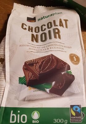 Assortiment de chocolats noirs - Información nutricional - fr