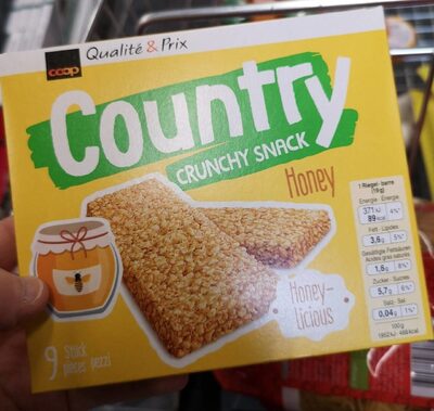 Country crunchy snack honey - Prodotto - fr