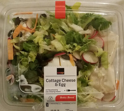 salade cottage cheese & egg - Product - fr