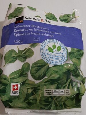 Épinards en branches suisses - Produit