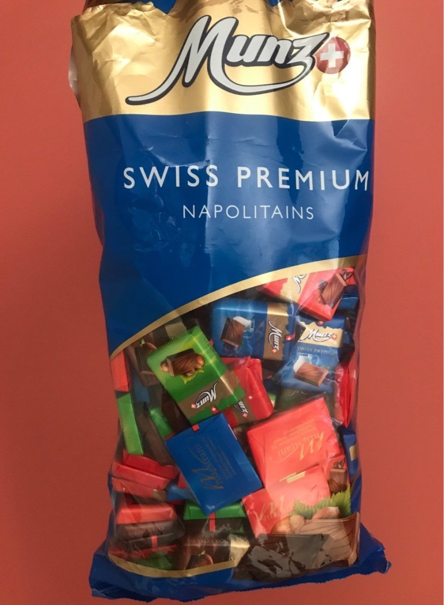 Swiss premium Napolitains - Product - fr