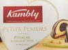 Kambly Biscuits Petits Plaisirs pistache chocolat noir le paquet de 100 g - Product