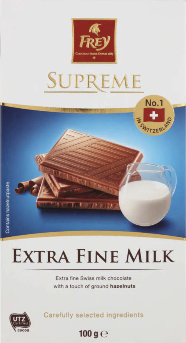 Milk Extra Fine Chocolate - Product