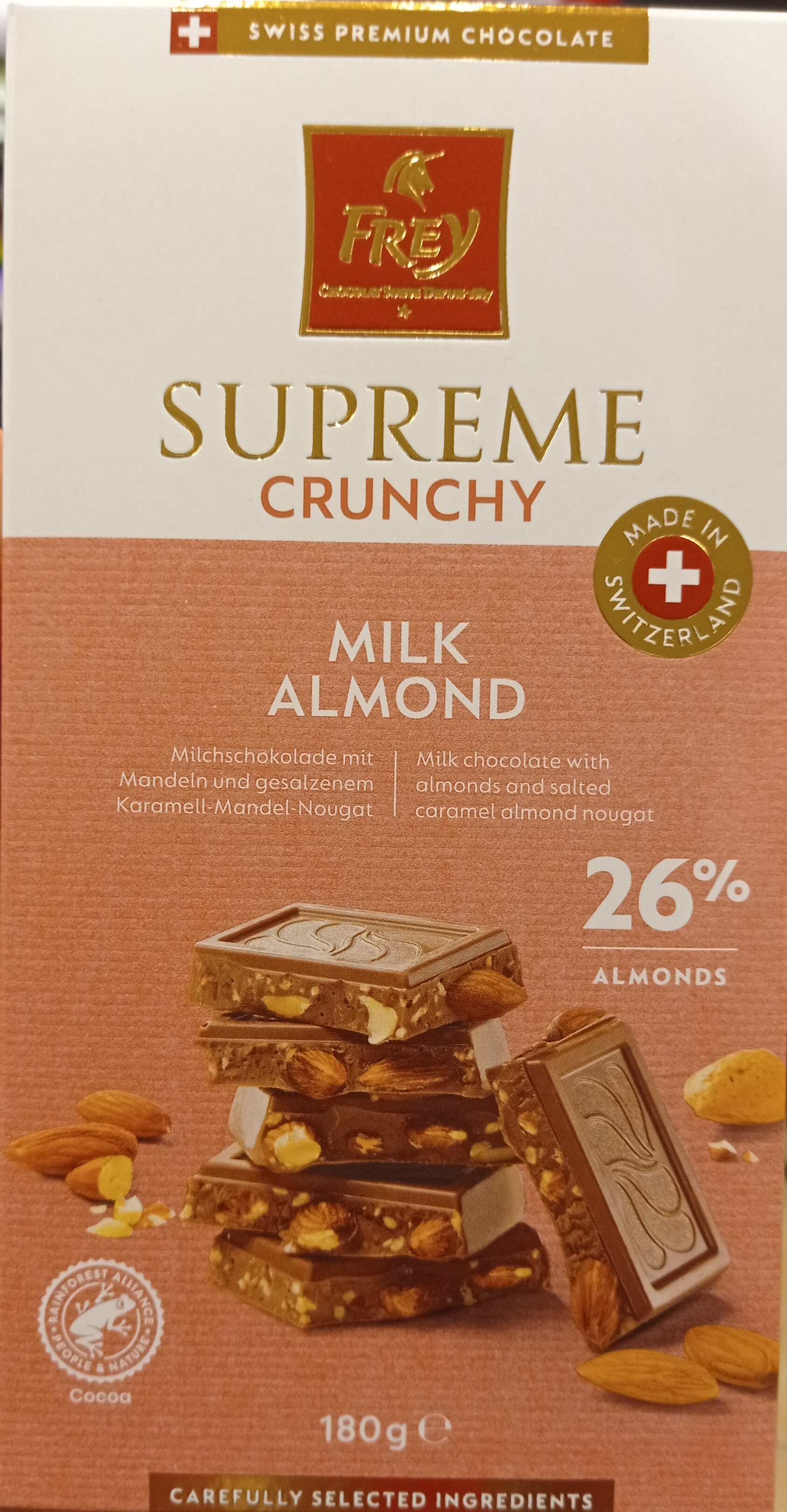 Supreme Milk Crunchy Almond - Produkt